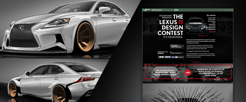 DeviantArt Presents The Lexus IS Design Contest